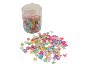 Flower Sequins Asst 50g - Digby