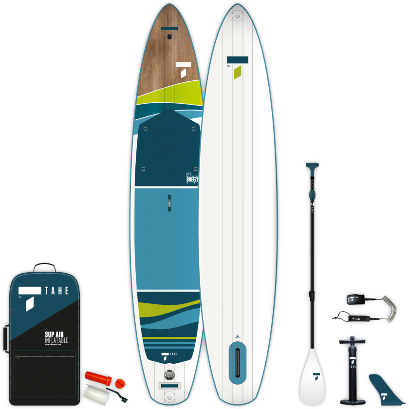 TAHE BREEZE WING 12‘6“x 30”SUPインフレータブル 12'6 Breeze Wing Inflatable SUP Board package