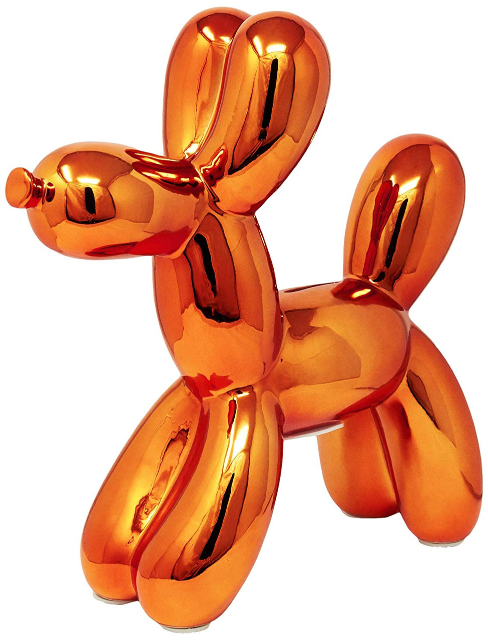 Interior Illusions Plus Copper Ceramic Dog Piggy Bank - 12