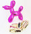 Interior Illusions Plus Hot Pink Ceramic Dog Piggy Bank - 12" tall
