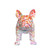 Interior Illusions Plus Expressionist Standing Bulldog - 14" long