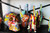 Interior Illusions Plus Red  & Yellow Graffiti French Bulldog with Glasses - 8" tall