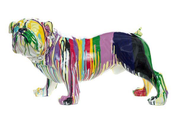 Interior Illusions Plus Graffiti Bulldog - 30" long