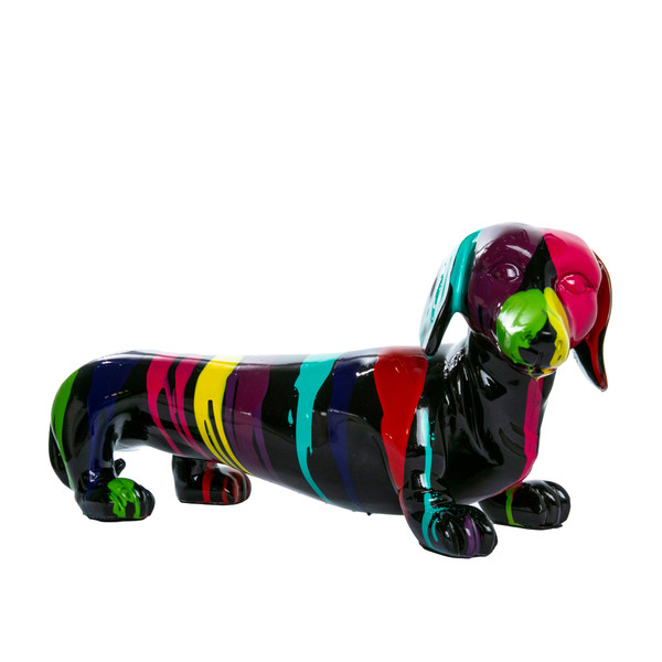 Interior Illusions Plus Expressionist Dachshund - 18" long