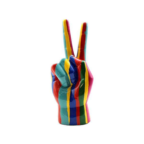 Interior Illusions Plus Jumbo XXL Graffiti Peace Sign Tabletop