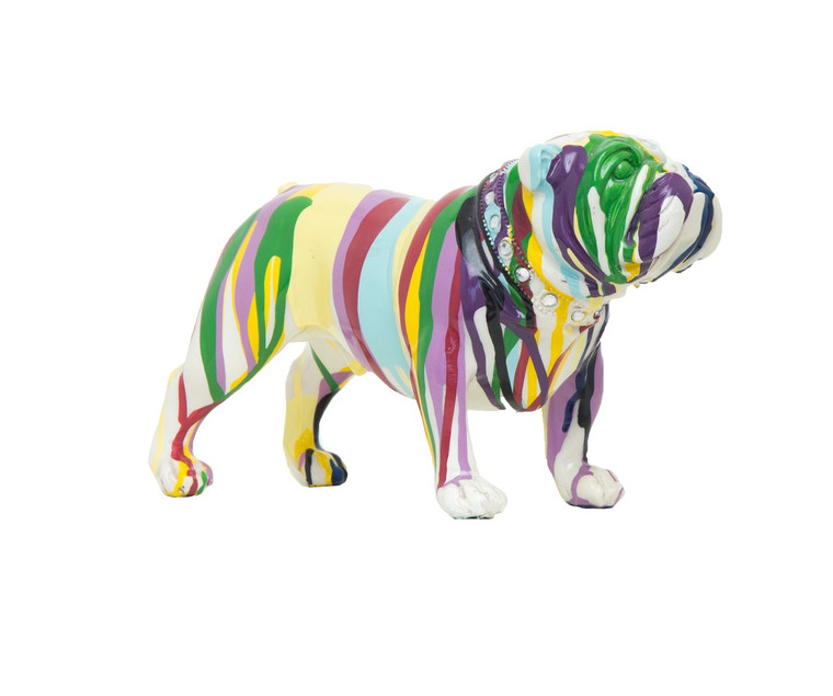 Interior Illusions Plus Graffiti Bulldog  - 10" long