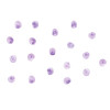 Purple Polka Dots Wall Nursery Stickers