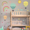 Rainbows and Hot Air Balloons Stickers