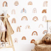 Boho Rainbows Wall Decals