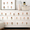 Boho Flowers Wall Decals
