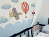 Hot Air Balloons and Planes Wall Stickers