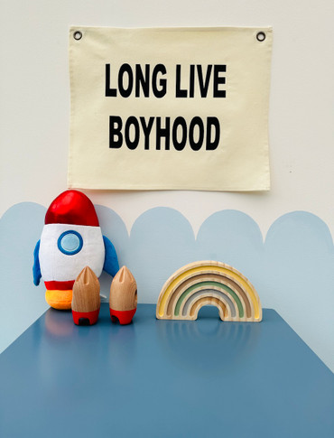 Long Live Boyhood Banner