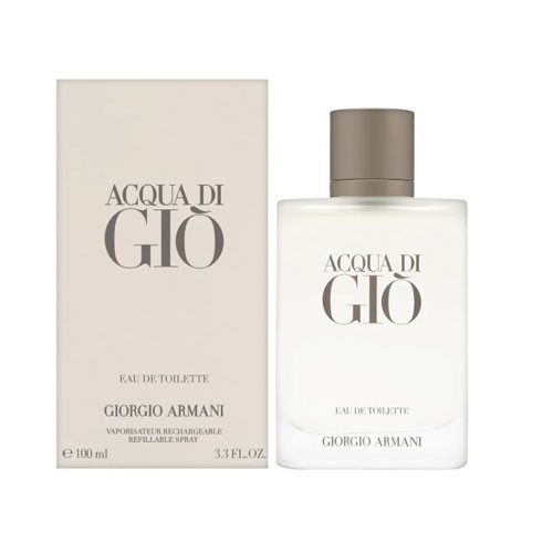 GIORGIO ARMANI ACQUA DI GIO  MEN 3.4 OZ EDT SP REFILLABLE / 3614273955546