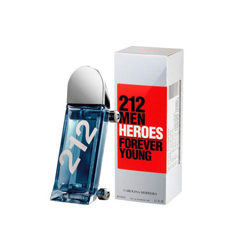 CAROLINA HERRERA 212 MEN HEROES FOREVER YOUNG 5.0 OZ. EDT SP / 8411061023655
