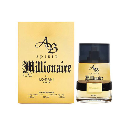 LOMANI AB SPIRIT MILLIONAIRE MEN 3.3 OZ EDP SP / 3610400035839