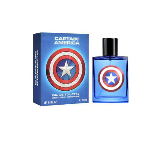 KIDS CAPTAIN AMERICA 3.4 OZ EDT SP (NEW UPC)-AIR VAL / 8411114086224