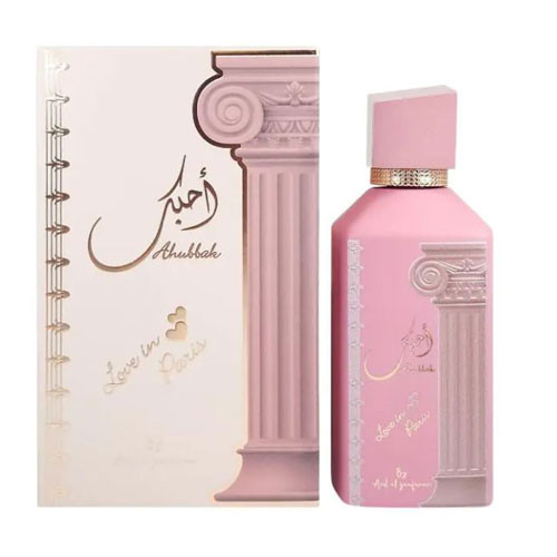 ARD AL ZAAFARAN AHUBBAK LOVE EN PARIS WOMEN 3.4 OZ EDP SP / 6423080729717