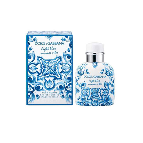 DOLCE&GABBANA LIGHT BLUE SUMMER VIBES MEN  4.2 OZ EDT SP / 8057971183579