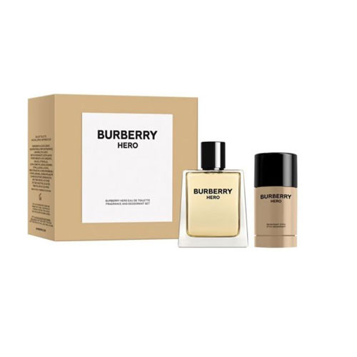 SET BURBERRY HERO MEN ( 2 PC ) 3.4 OZ EDT SP / 2.5  OZ DEO  / 3616305188021