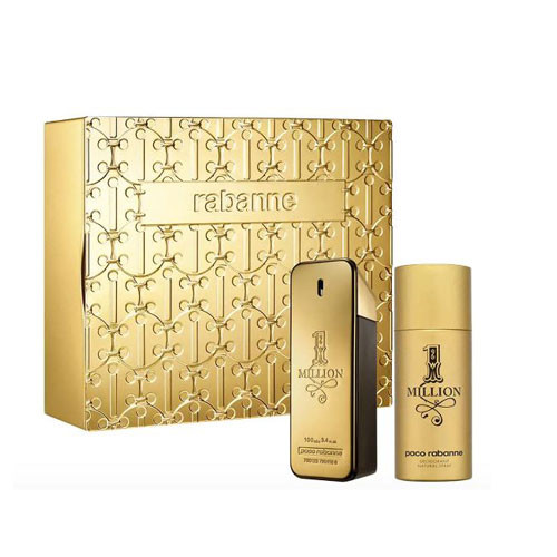 SET PACO RABANNE-1-MILLION MEN ( 2 PC ) 3.4 OZ EDT SP / 5.1 OZ DEO SP / 3349668634842