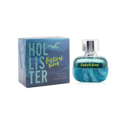 HOLLISTER FESTIVAL VIBES MEN 3.4 OZ EDT SP / 85715268518