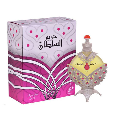 KHADLAJ HAREEM SULTAN  SILVER UNISEX  CONCENTRATED OIL PERFUME 1.18 OZ OIL / 6291107973456