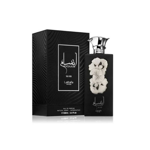 LATTAFA PRIDE ANSAAM SILVER MEN 3.4 OZ EDP SP / 6291108738207
