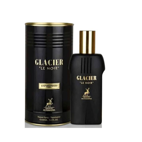 MAISON ALHAMBRA GLACIER LE NOIR MEN  3.4 OZ EDP SP / 6290360590592