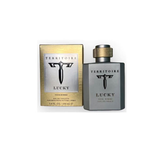 Size=100 ML 752084309516 TERRITORIE LUCKY MEN 3.4 OZ. EDT SP