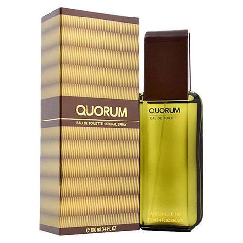 ANTONIO PUIG QUORUM MEN 3.4 OZ. EDT SP / 8411061923221