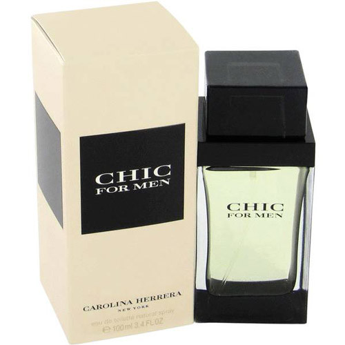 CAROLINA HERRERA CHIC MEN 3.4 OZ EDT SP / 8411061954966