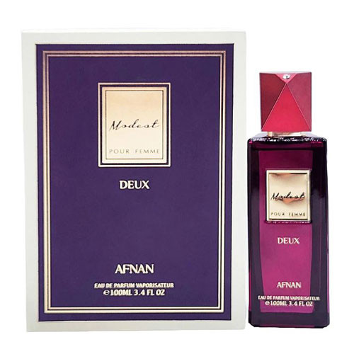 AFNAN MODEST DEUX WOMEN  3.4  OZ.EDP SP / 6290171001935