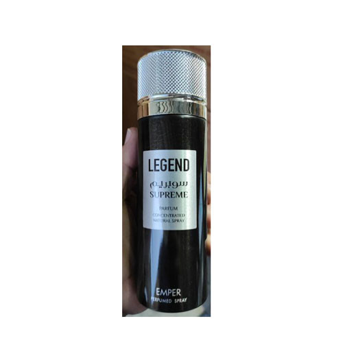 DEODORANT SPRAY EMPER LEGEND SUPREME MEN 6.6 OZ  / 6294021904490