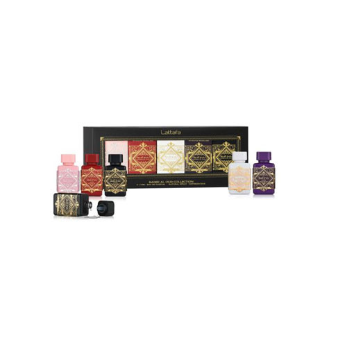 SET LATTAFA MINI BADEE AL OUD COLECFTION ( 5 PC ) 0.17 EDP SP / 6290362344506