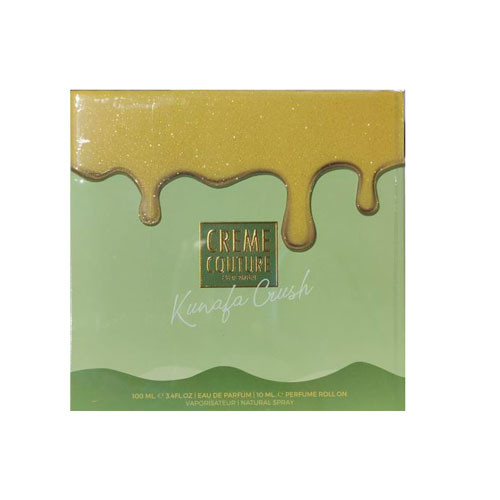 LECHAMEAU CREME COUTURE KUNAFA CRUSH WOMEN 3.4 OZ EDP SP+0.33 OZ ROLL ON / 6294021906906