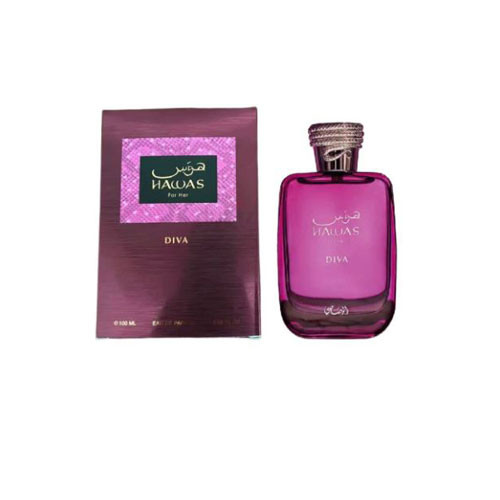 RASASI HAWAS DIVA WOMEN 3.4 OZ EDP SP / 614514331088