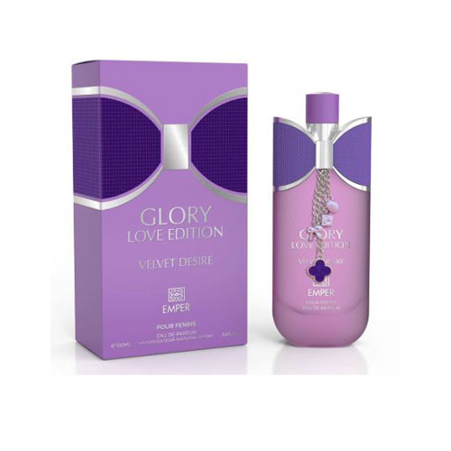 EMPER GLORY LOVE EDITION VELVET DESIRE WOMEN 3.4 OZ EDP SP / 6294021904889