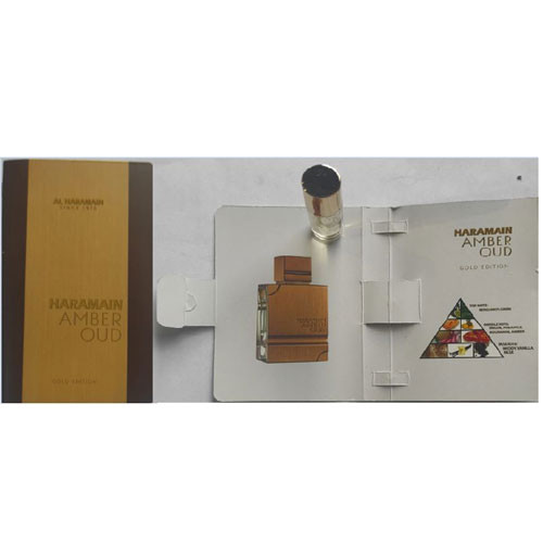 VIAL ALHARAMAIN AMBER OUD GOLD EDITION 0.03 OZ / 1171