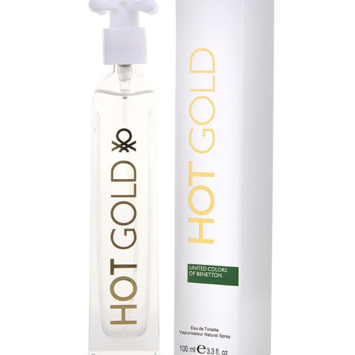 BENETTON HOT GOLD WOMEN 3.4 OZ EDT SP / 3605473176725