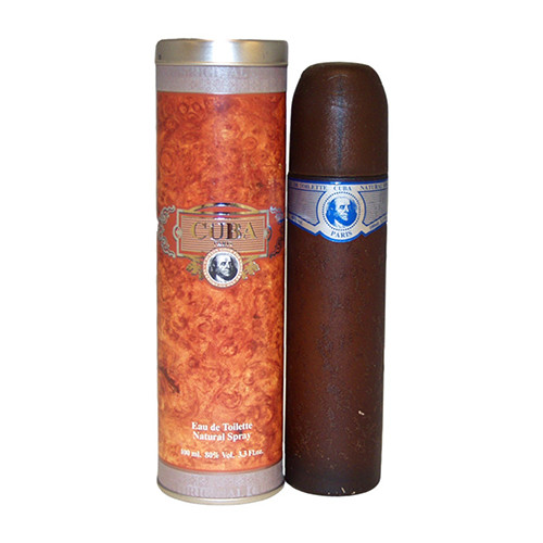 CUBA BLUE MEN 3.4 OZ. EDT SP / 5425017732396