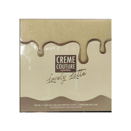 LECHAMEAU CREME COUTURE  LOVELY LATTE WOMEN 3.4 OZ EDP SP+0.33 OZ ROLL ON / 6294021906920