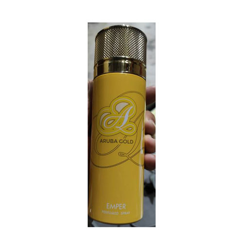 DEODORANT SPRAY EMPER ARUBA GOLD UNISEX  6.6 OZ  / 6294021904476