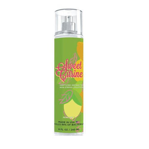 SANITIZING ANTIBACTERIAL SWEET CITRINE 8.0 OZ. SPRAY / 859460007032