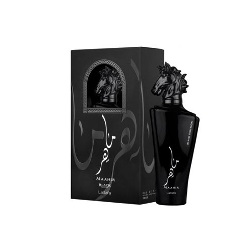 LATTAFA  MAAHIR BLACK EDITION MEN 3.4 OZ. EDP / 6291108730362