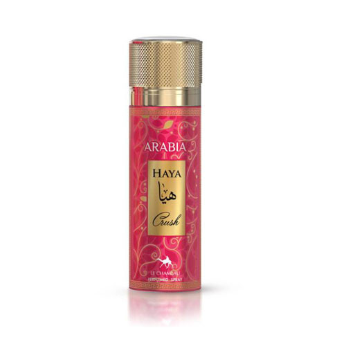 DEODORANT SPRAY LE CHAMEAU  ARABIA HAYA CRUSH WOMEN 6.6 OZ / 6294021904544