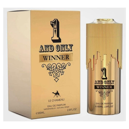 LE CHAMEAU 1 AND ONLY WINNER MEN 2.8 OZ EDP SP / 6291108528693