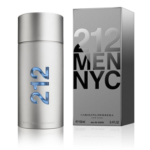 CAROLINA HERRERA 212 MEN 3.4 OZ. EDT SP / 8411061043868