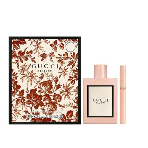 SET GUCCI BLOOM WOMEN ( 2 PC ) 3.3 OZ EDP SP / 0.34 OZ EDP SP / 3616305266811