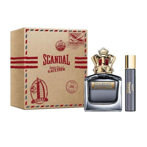 SET JEAN PAUL GAULTIER SCANDAL MEN ( 2 PC ) 3.4 OZ EDT /0.68 OZ MINI / 8435415092043