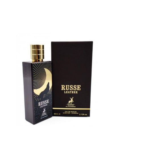 MAISON ALHAMBRA RUSSE LEATHER WOMEN 2.7 OZ EDP SP / 6291108736104